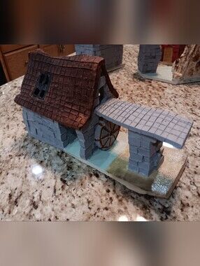 Ceramic Waterwheel Sculture